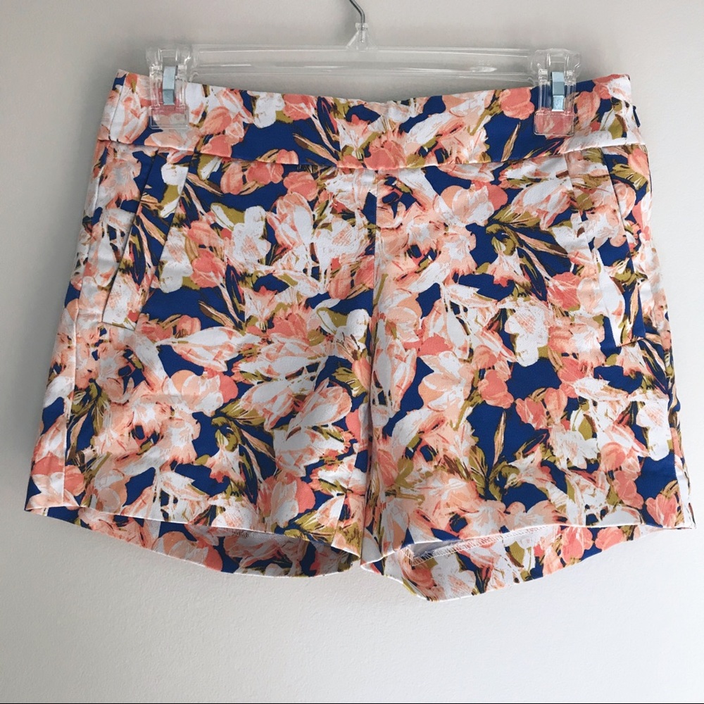 J. Crew Stretch Floral Shorts 00